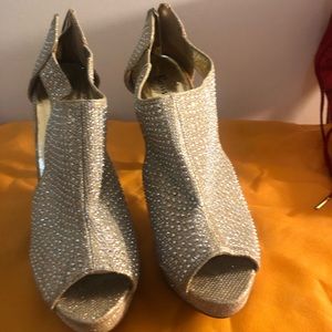 Sparkly heels